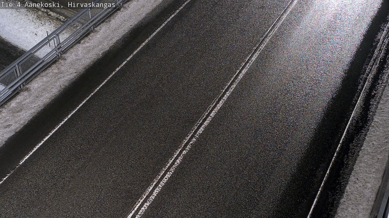 Weather Camera Image Väg 4 Äänekoski, Hirvaskangas, Äänekoski, Keski-Suomi
