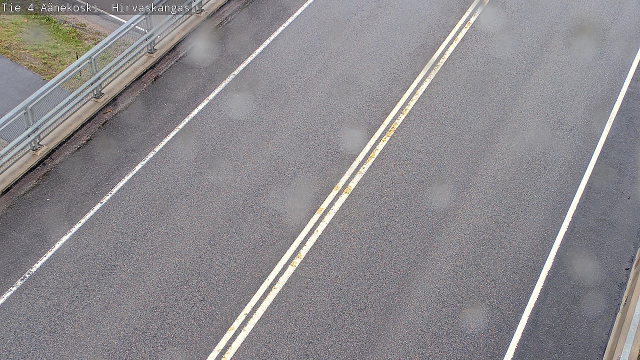 Weather Camera Image Väg 4 Äänekoski, Hirvaskangas, Äänekoski, Keski-Suomi