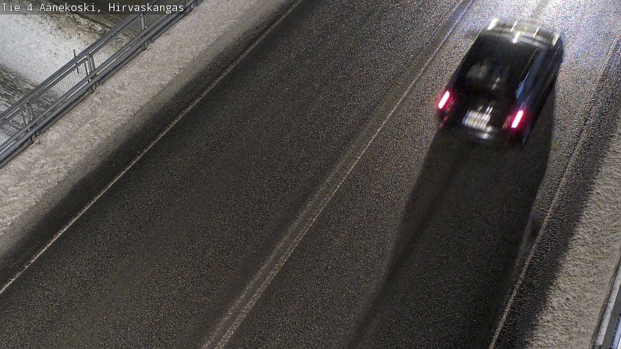 Weather Camera Image Väg 4 Äänekoski, Hirvaskangas, Äänekoski, Keski-Suomi