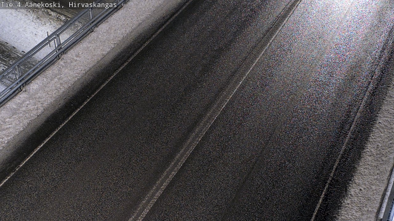 Weather Camera Image Väg 4 Äänekoski, Hirvaskangas, Äänekoski, Keski-Suomi