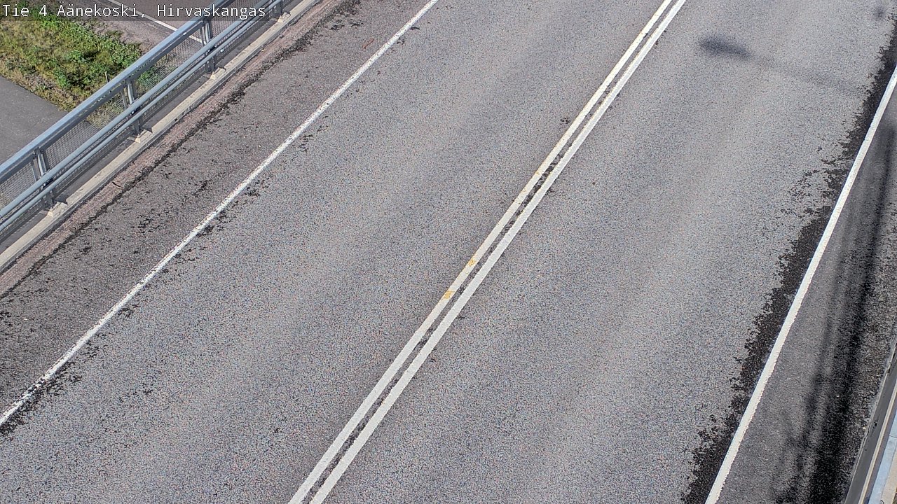 Weather Camera Image Road 4 Äänekoski, Hirvaskangas, Äänekoski, Keski-Suomi