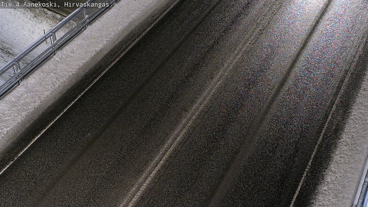 Weather Camera Image Väg 4 Äänekoski, Hirvaskangas, Äänekoski, Keski-Suomi