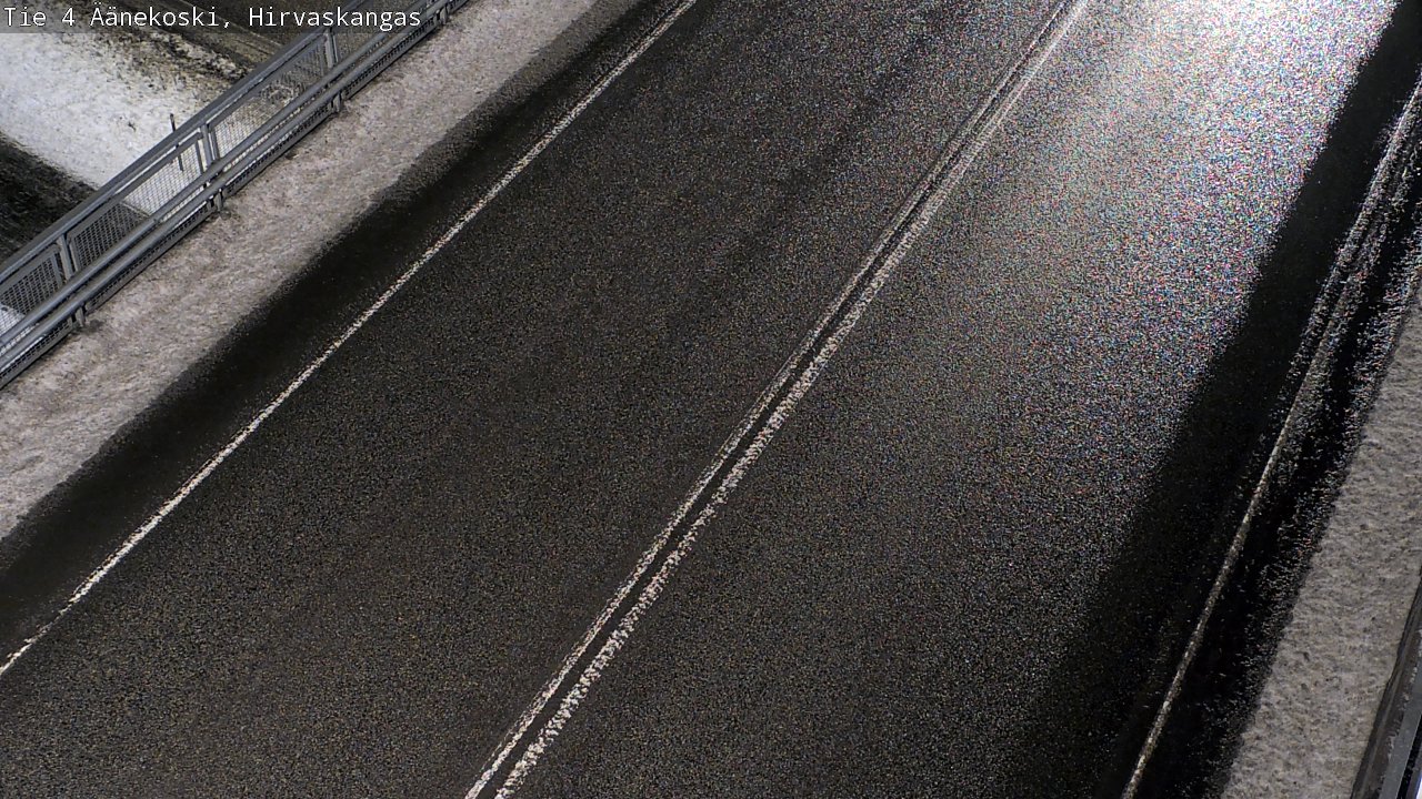 Weather Camera Image Väg 4 Äänekoski, Hirvaskangas, Äänekoski, Keski-Suomi
