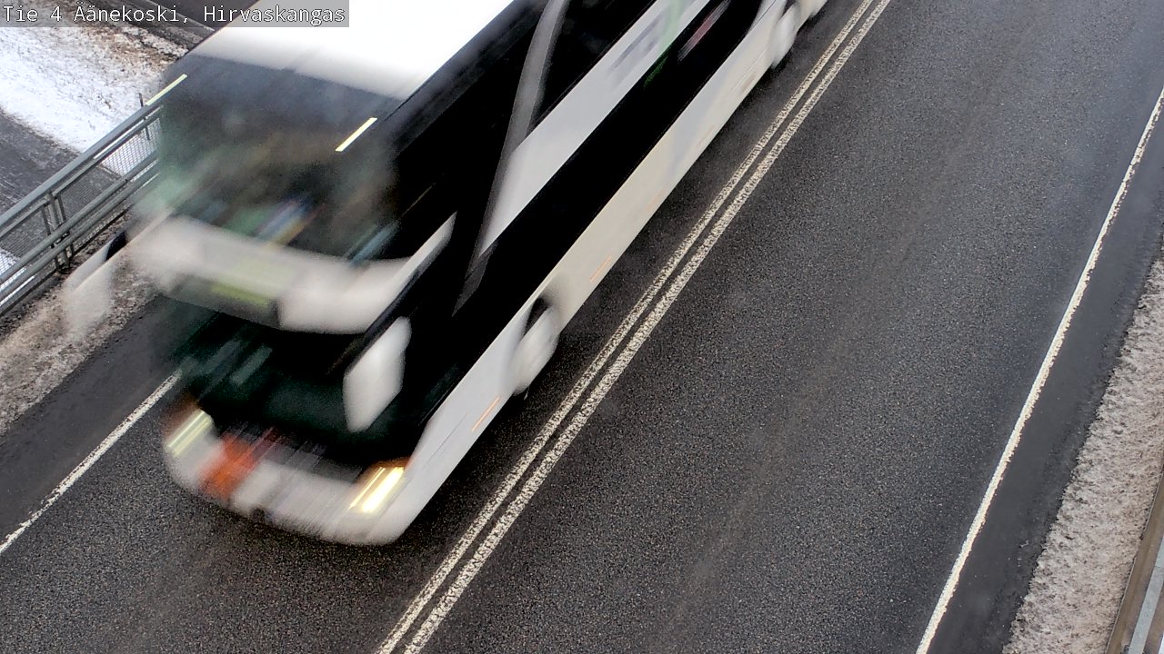 Weather Camera Image Road 4 Äänekoski, Hirvaskangas, Äänekoski, Keski-Suomi