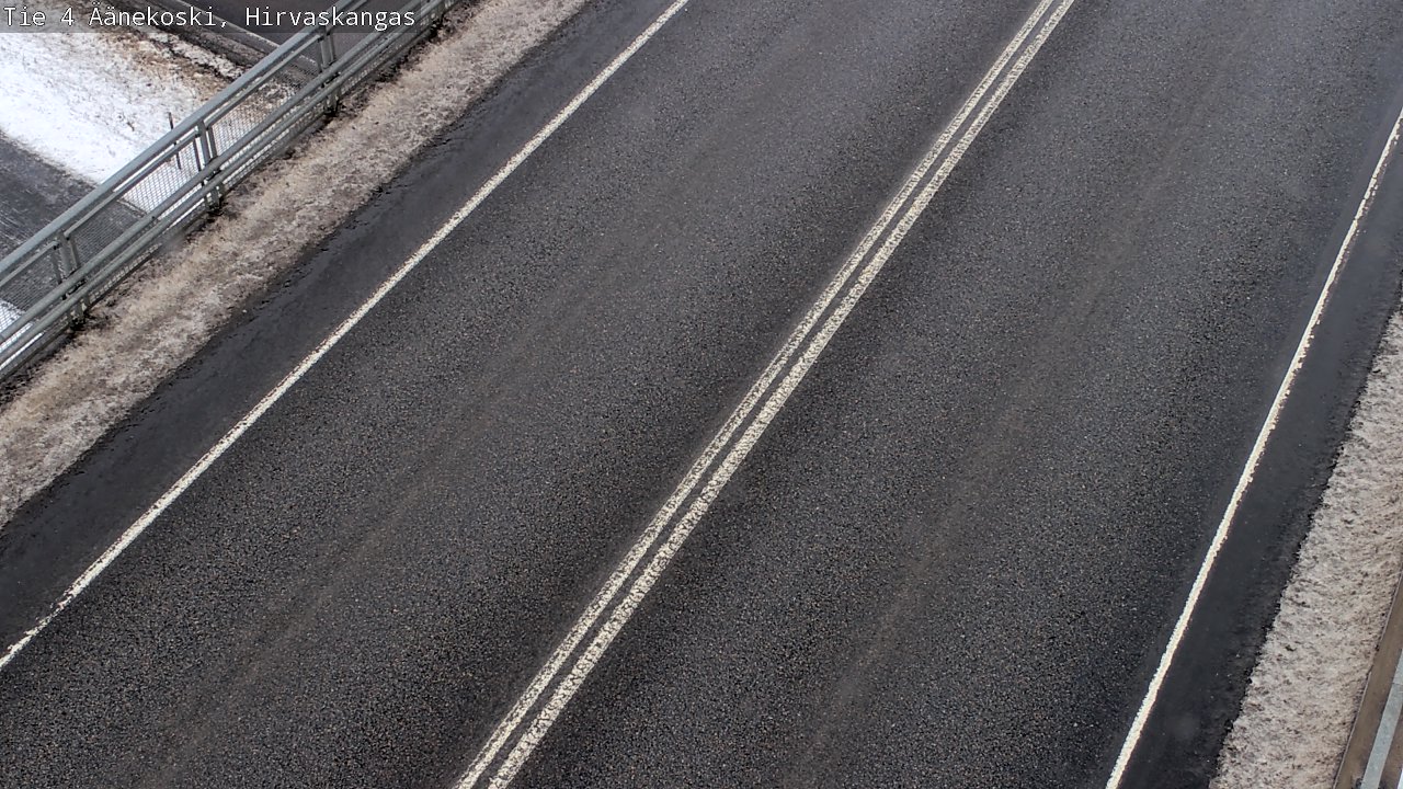 Weather Camera Image Road 4 Äänekoski, Hirvaskangas, Äänekoski, Keski-Suomi