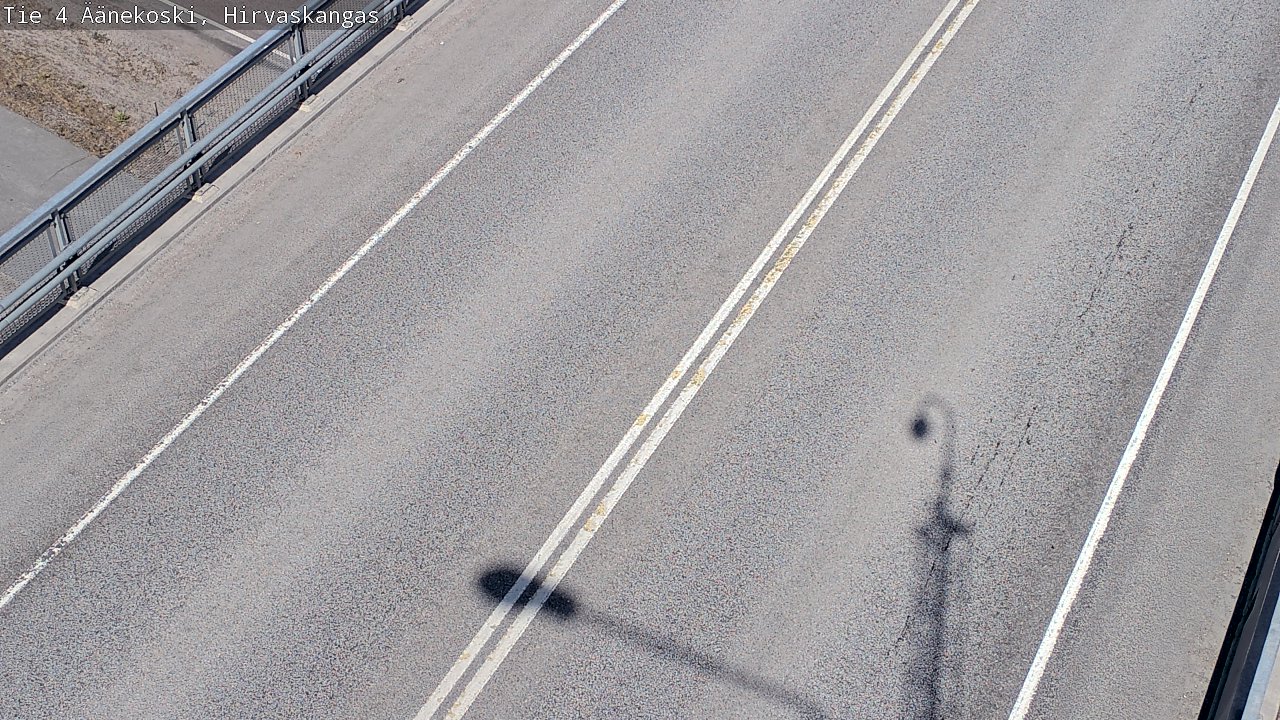 Weather Camera Image Road 4 Äänekoski, Hirvaskangas, Äänekoski, Keski-Suomi