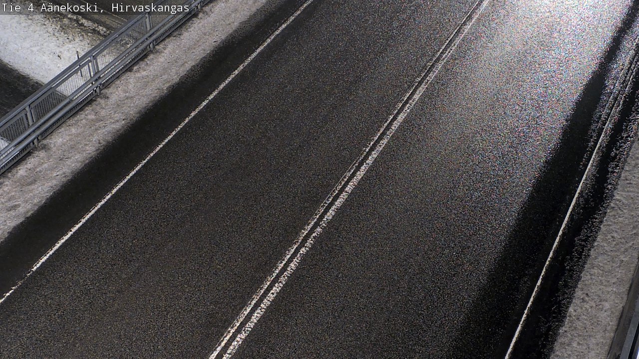 Weather Camera Image Väg 4 Äänekoski, Hirvaskangas, Äänekoski, Keski-Suomi