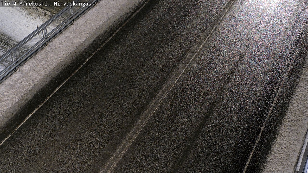 Weather Camera Image Väg 4 Äänekoski, Hirvaskangas, Äänekoski, Keski-Suomi