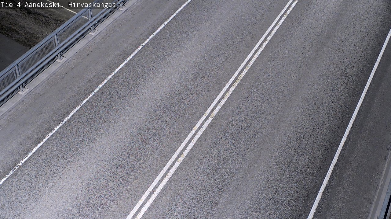 Weather Camera Image Road 4 Äänekoski, Hirvaskangas, Äänekoski, Keski-Suomi