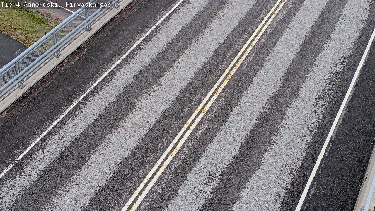 Weather Camera Image Road 4 Äänekoski, Hirvaskangas, Äänekoski, Keski-Suomi