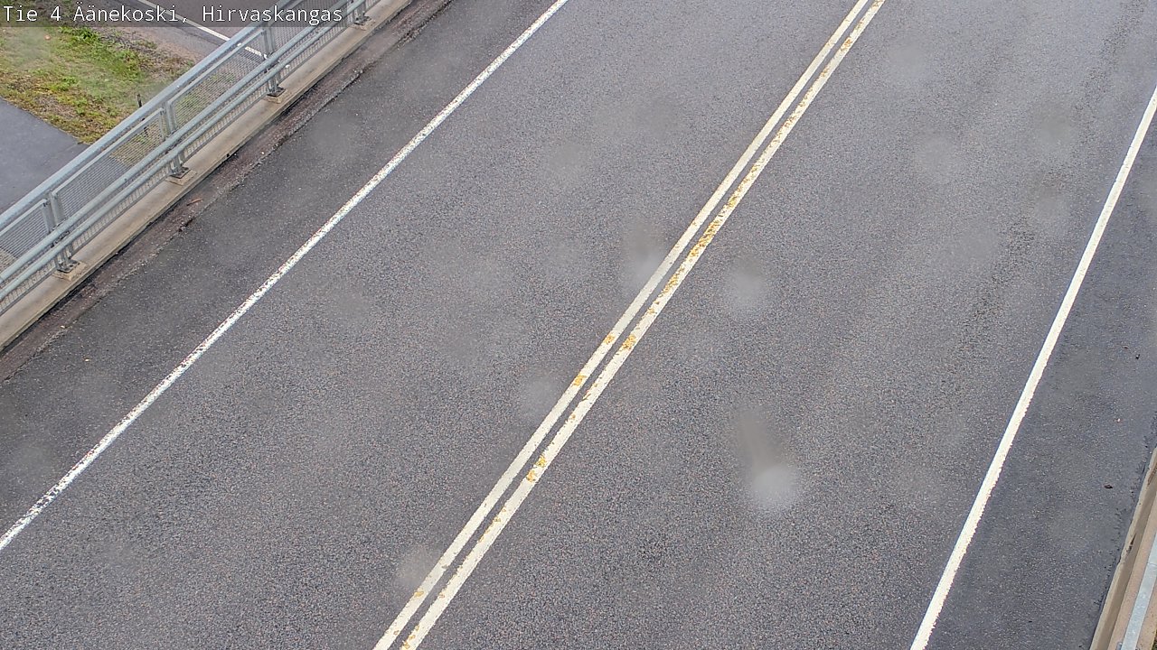 Weather Camera Image Väg 4 Äänekoski, Hirvaskangas, Äänekoski, Keski-Suomi