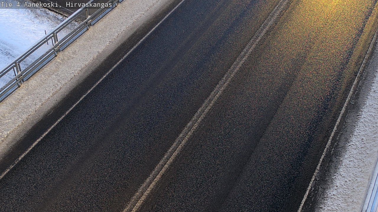 Weather Camera Image Väg 4 Äänekoski, Hirvaskangas, Äänekoski, Keski-Suomi