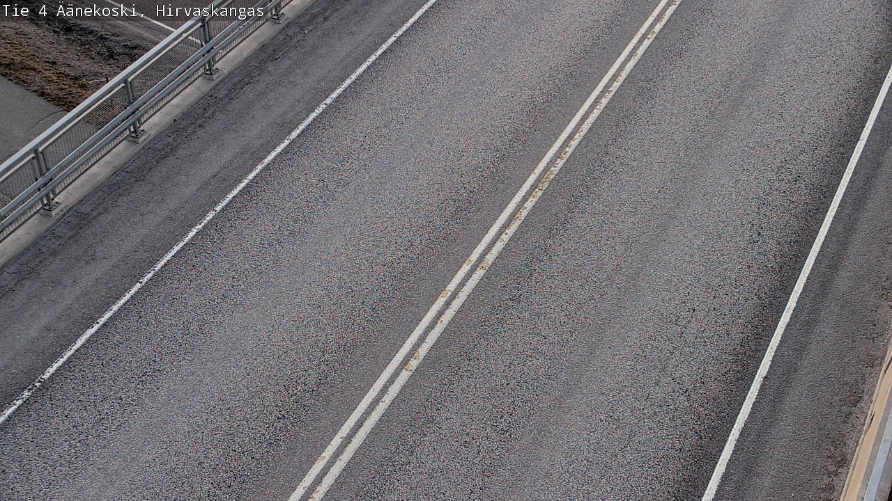 Weather Camera Image Road 4 Äänekoski, Hirvaskangas, Äänekoski, Keski-Suomi