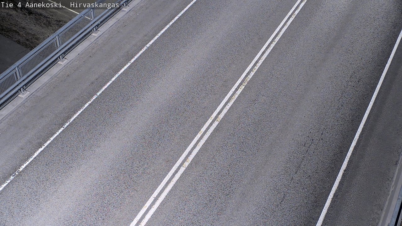 Weather Camera Image Road 4 Äänekoski, Hirvaskangas, Äänekoski, Keski-Suomi