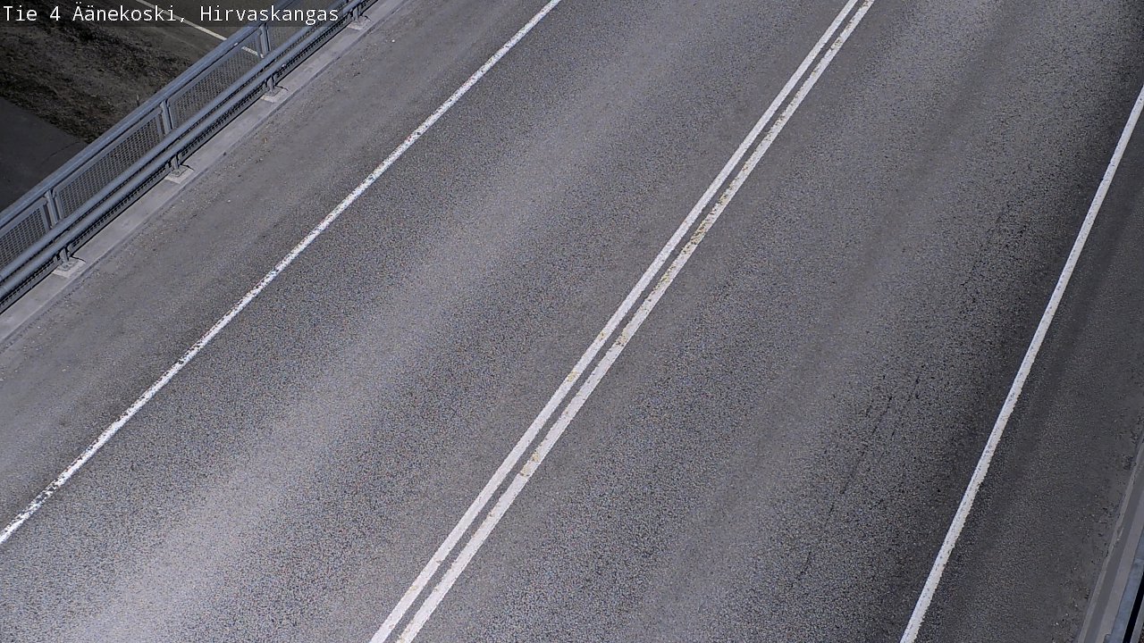 Weather Camera Image Road 4 Äänekoski, Hirvaskangas, Äänekoski, Keski-Suomi