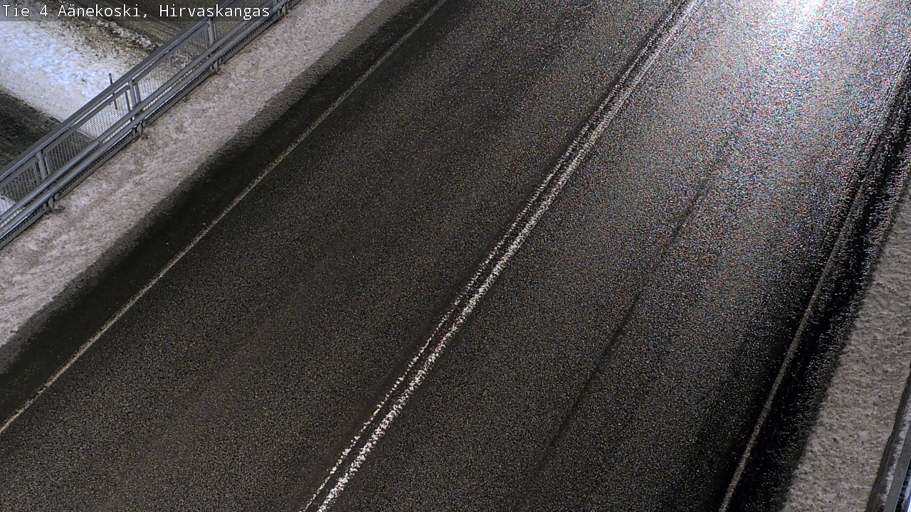 Weather Camera Image Väg 4 Äänekoski, Hirvaskangas, Äänekoski, Keski-Suomi