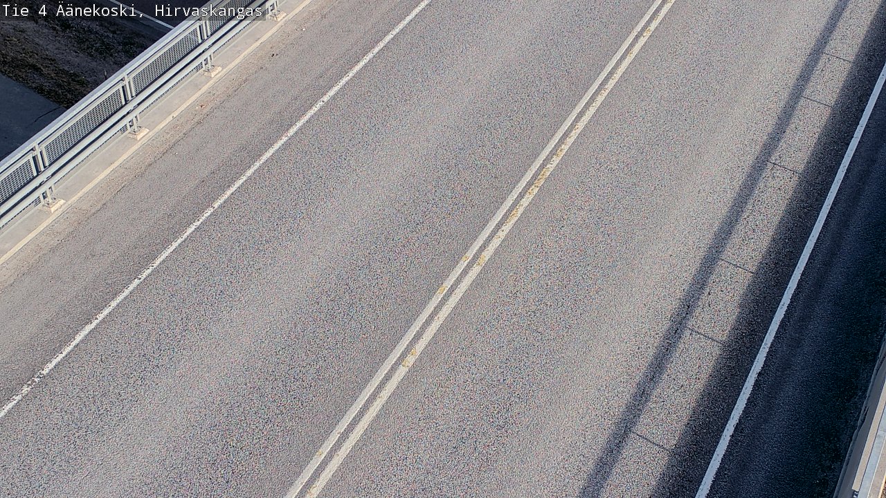 Weather Camera Image Väg 4 Äänekoski, Hirvaskangas, Äänekoski, Keski-Suomi