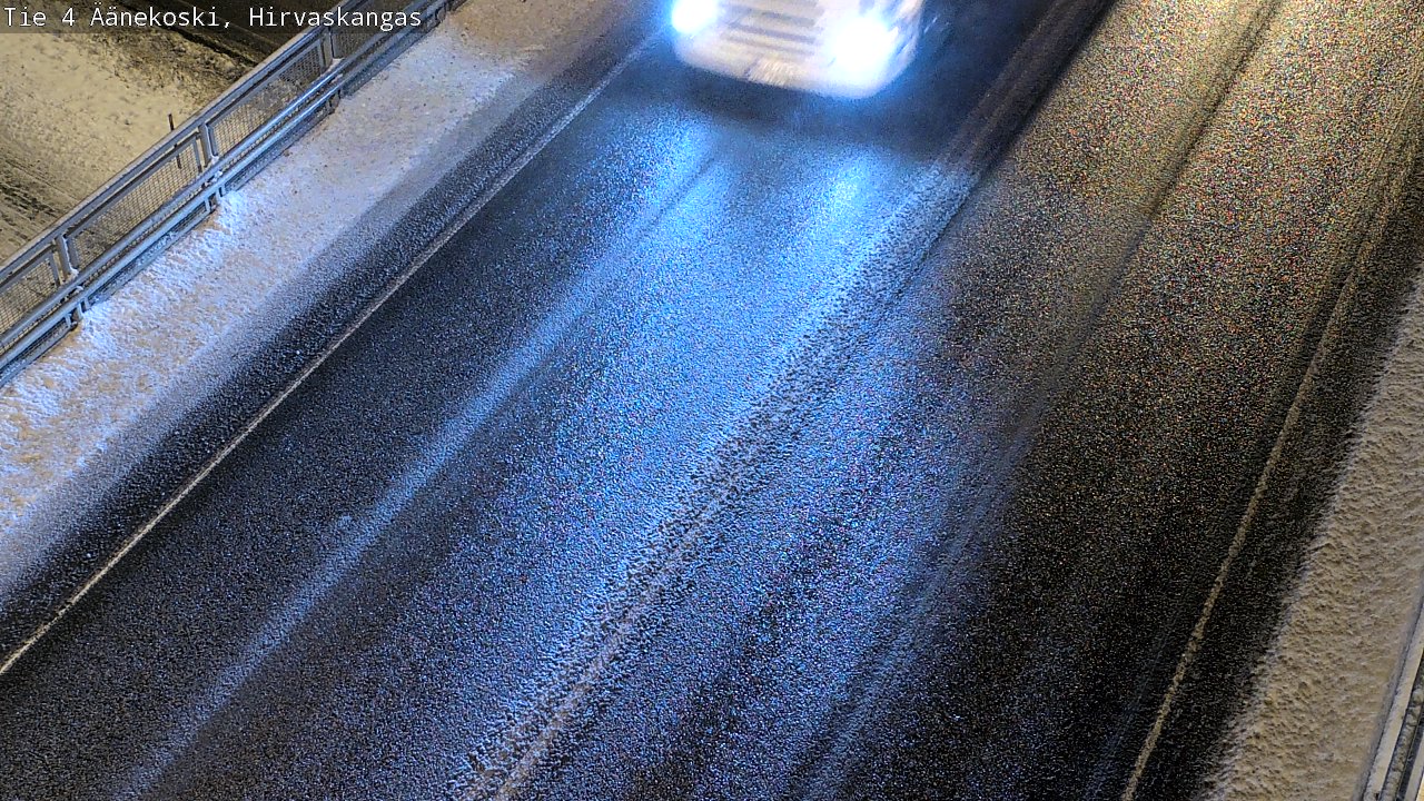 Weather Camera Image Väg 4 Äänekoski, Hirvaskangas, Äänekoski, Keski-Suomi