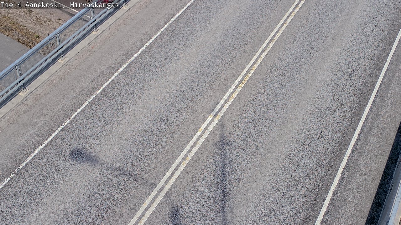 Weather Camera Image Road 4 Äänekoski, Hirvaskangas, Äänekoski, Keski-Suomi