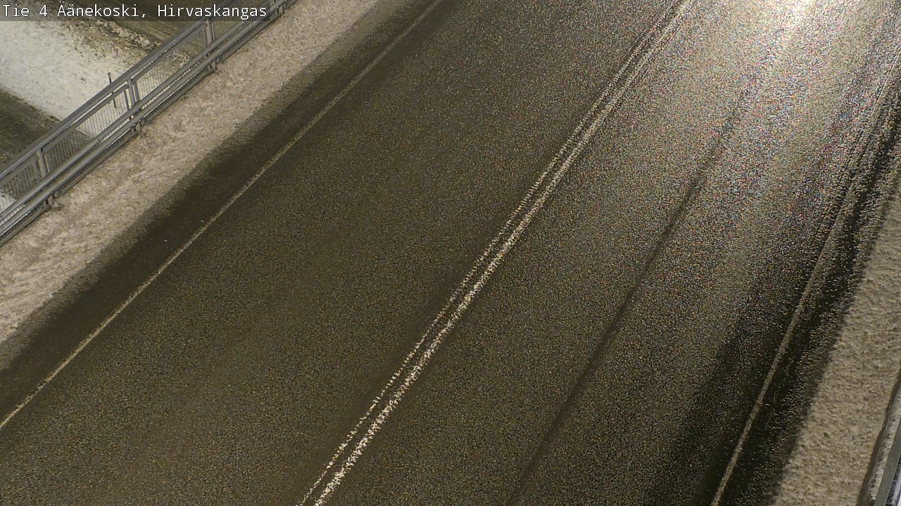 Weather Camera Image Väg 4 Äänekoski, Hirvaskangas, Äänekoski, Keski-Suomi