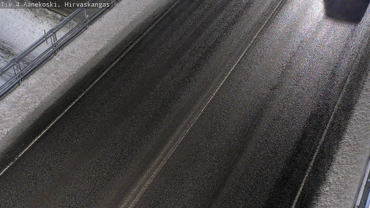 Weather Camera Image Väg 4 Äänekoski, Hirvaskangas, Äänekoski, Keski-Suomi