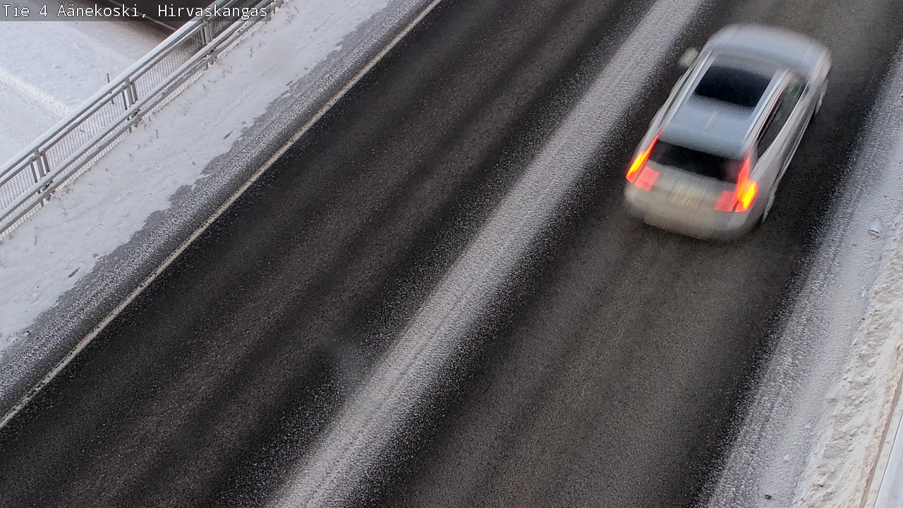 Weather Camera Image Väg 4 Äänekoski, Hirvaskangas, Äänekoski, Keski-Suomi