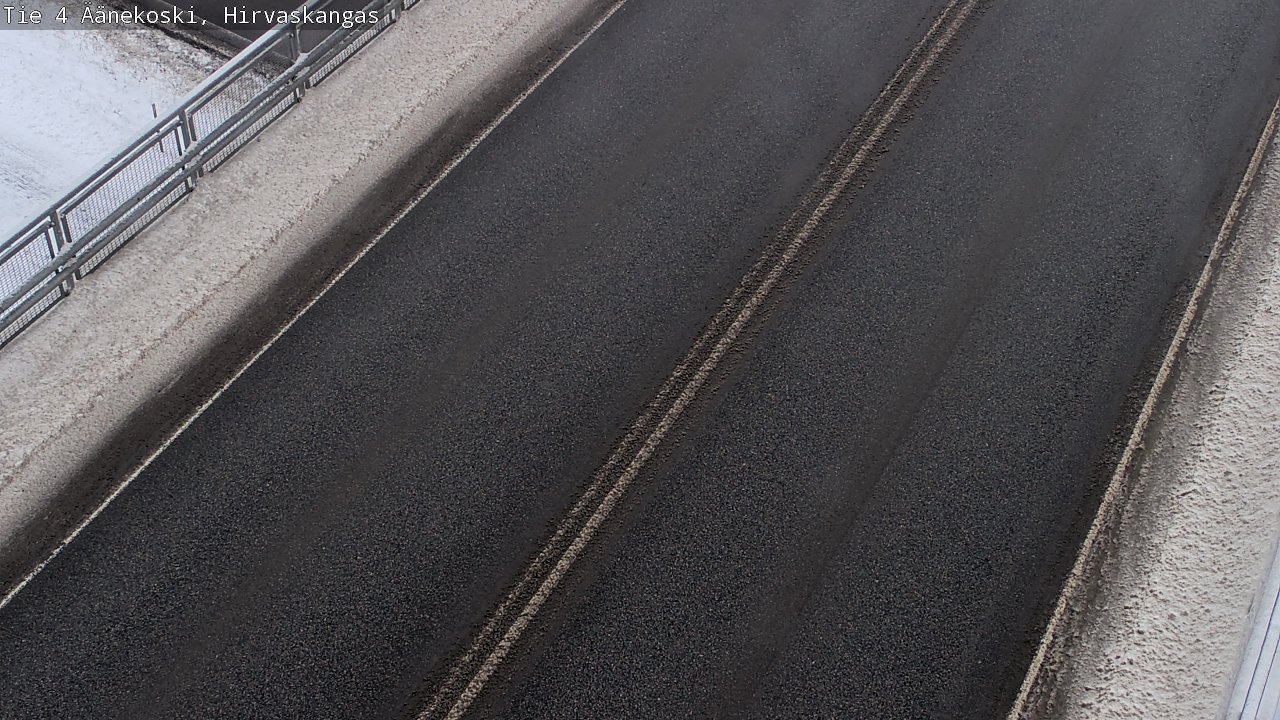 Weather Camera Image Väg 4 Äänekoski, Hirvaskangas, Äänekoski, Keski-Suomi