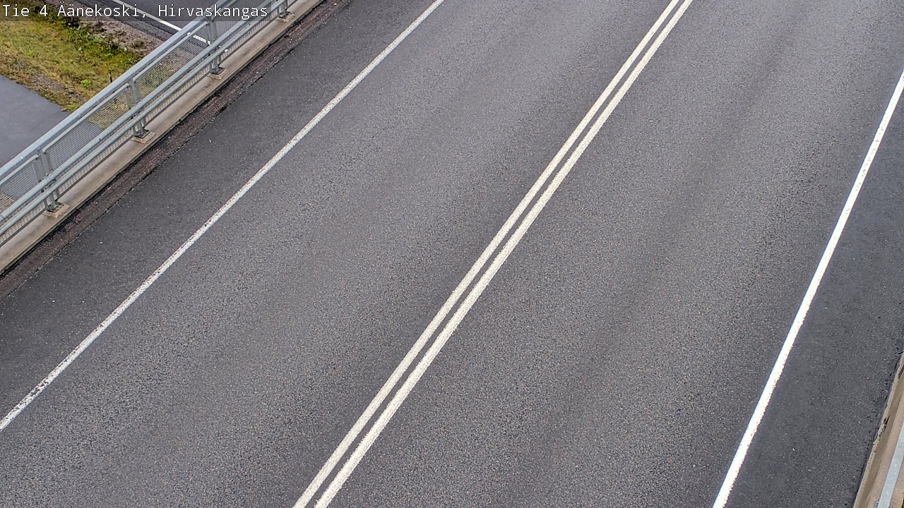 Weather Camera Image Väg 4 Äänekoski, Hirvaskangas, Äänekoski, Keski-Suomi