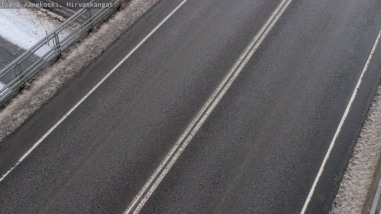 Weather Camera Image Road 4 Äänekoski, Hirvaskangas, Äänekoski, Keski-Suomi