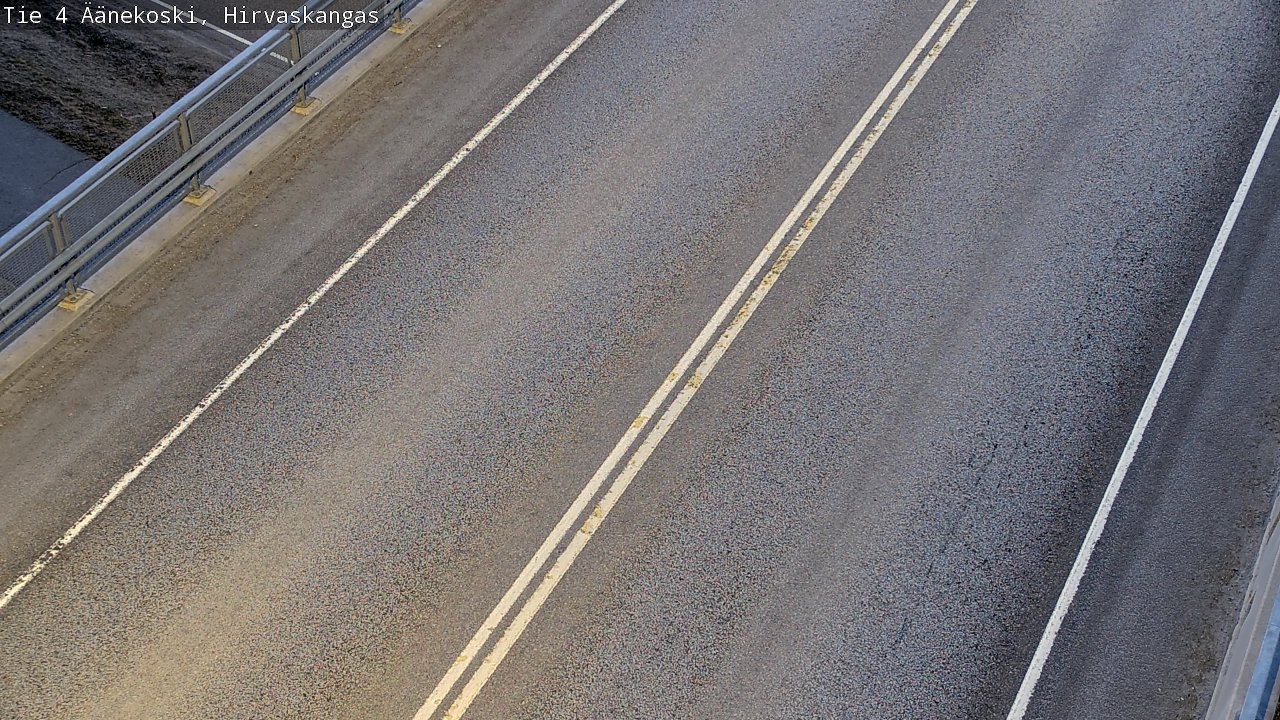 Weather Camera Image Road 4 Äänekoski, Hirvaskangas, Äänekoski, Keski-Suomi