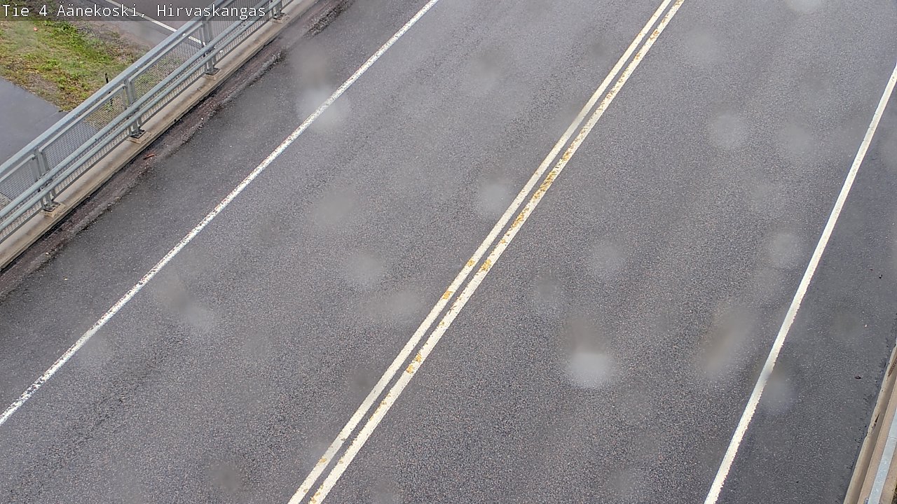 Weather Camera Image Väg 4 Äänekoski, Hirvaskangas, Äänekoski, Keski-Suomi
