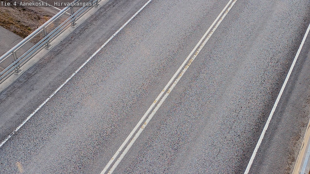 Weather Camera Image Road 4 Äänekoski, Hirvaskangas, Äänekoski, Keski-Suomi