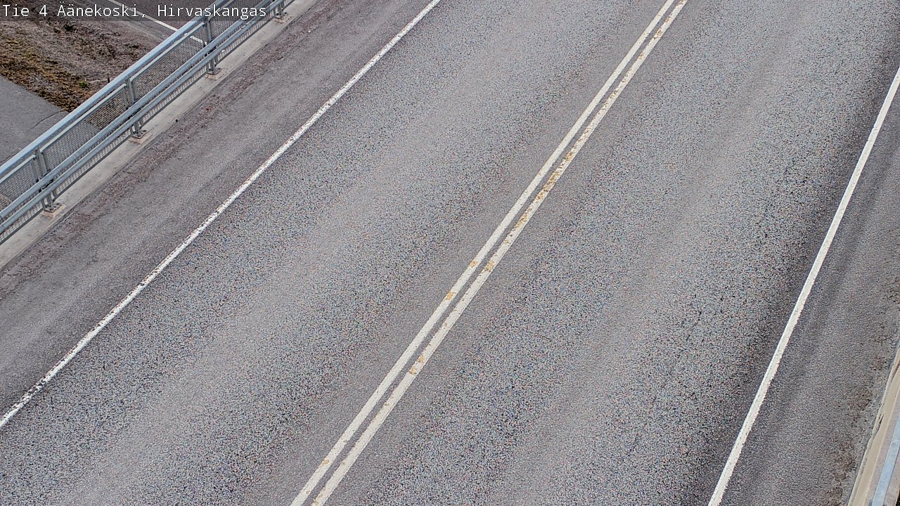 Weather Camera Image Road 4 Äänekoski, Hirvaskangas, Äänekoski, Keski-Suomi