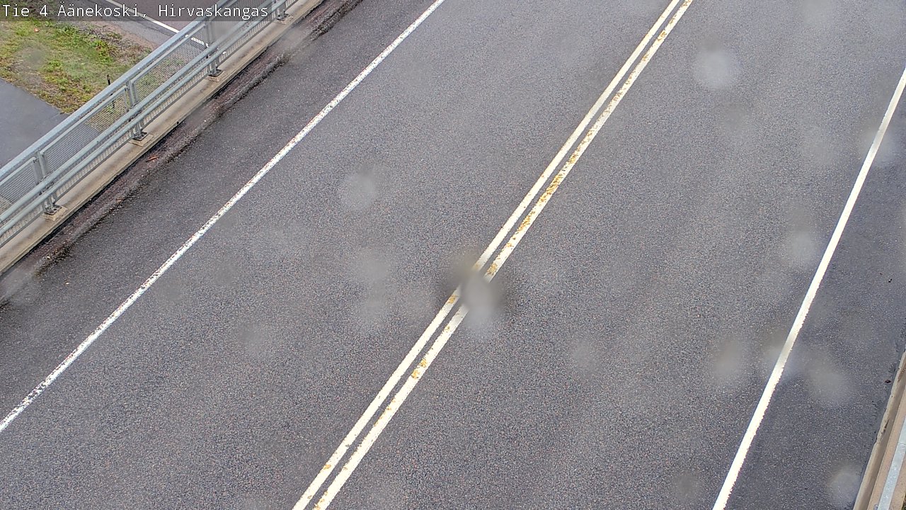 Weather Camera Image Väg 4 Äänekoski, Hirvaskangas, Äänekoski, Keski-Suomi