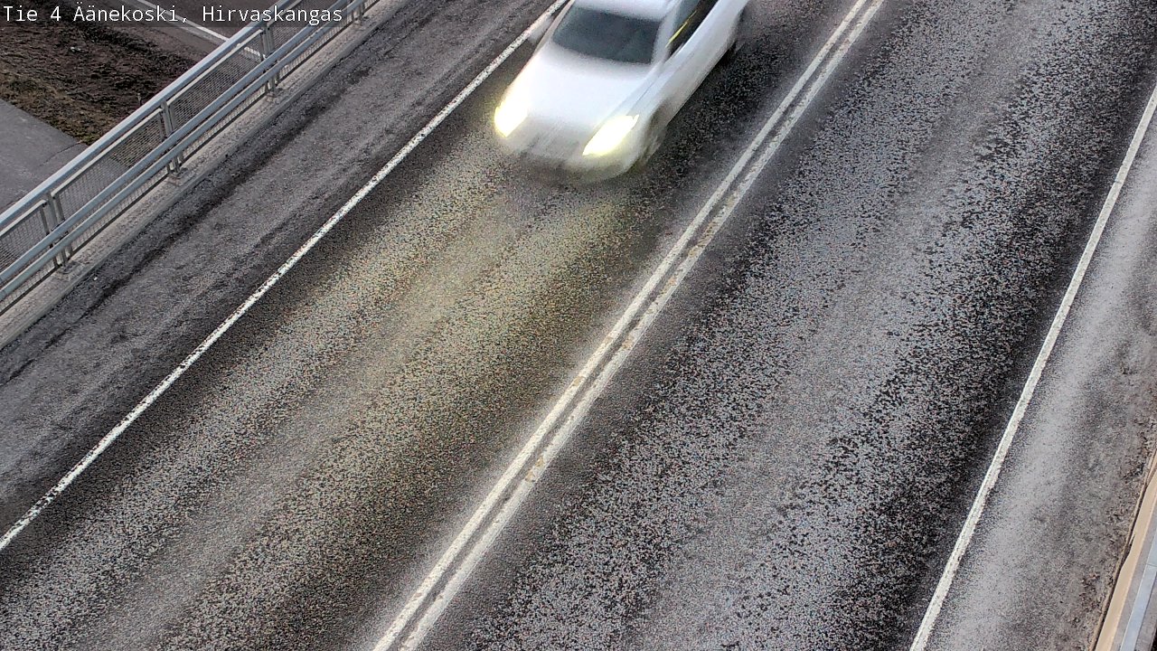 Weather Camera Image Road 4 Äänekoski, Hirvaskangas, Äänekoski, Keski-Suomi