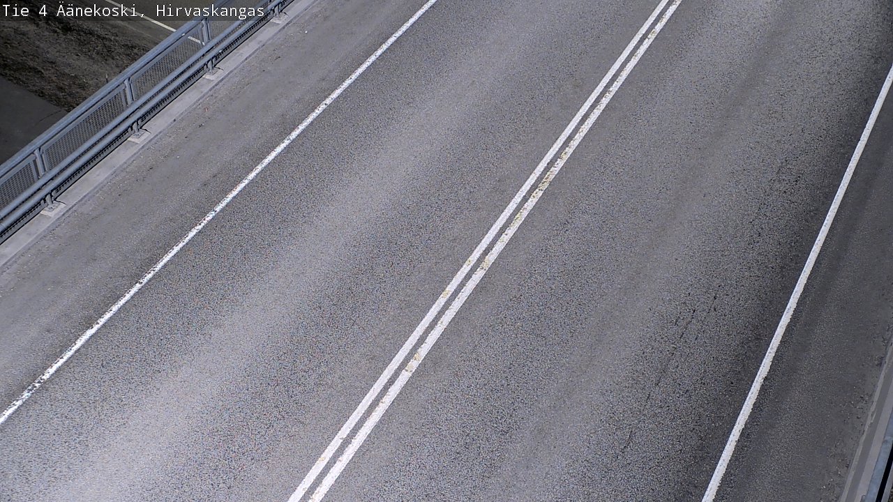 Weather Camera Image Road 4 Äänekoski, Hirvaskangas, Äänekoski, Keski-Suomi