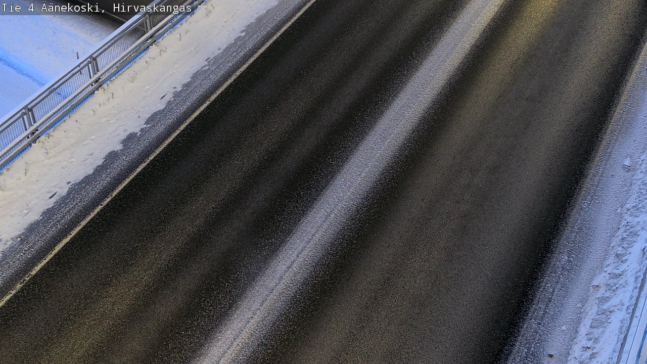 Weather Camera Image Road 4 Äänekoski, Hirvaskangas, Äänekoski, Keski-Suomi