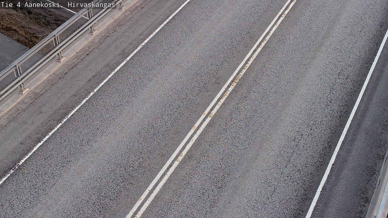 Weather Camera Image Road 4 Äänekoski, Hirvaskangas, Äänekoski, Keski-Suomi