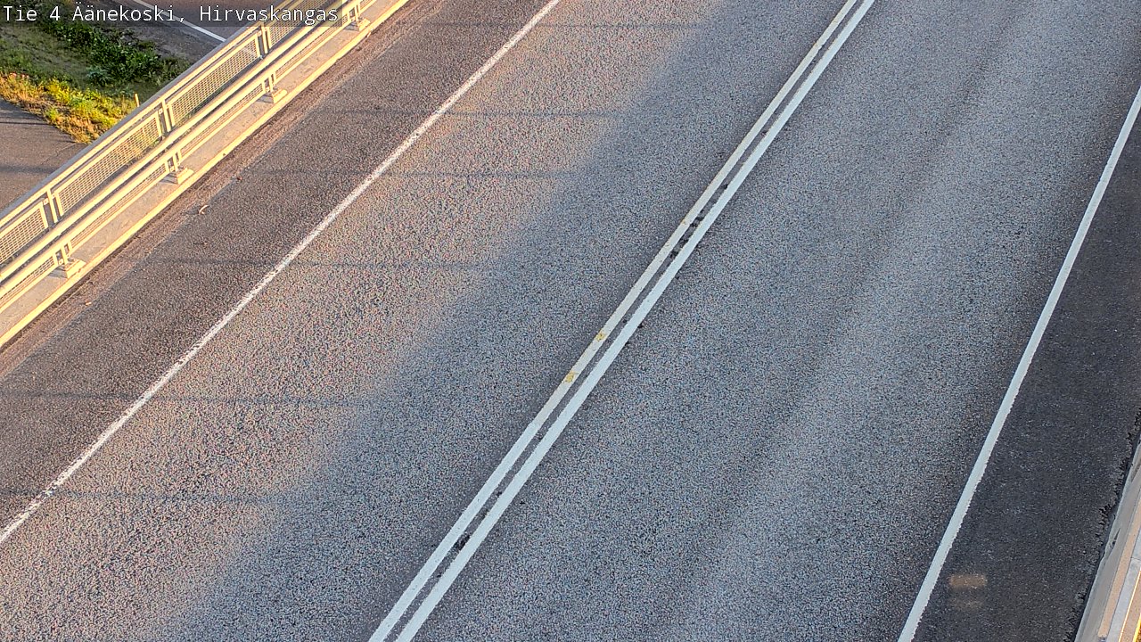 Weather Camera Image Road 4 Äänekoski, Hirvaskangas, Äänekoski, Keski-Suomi