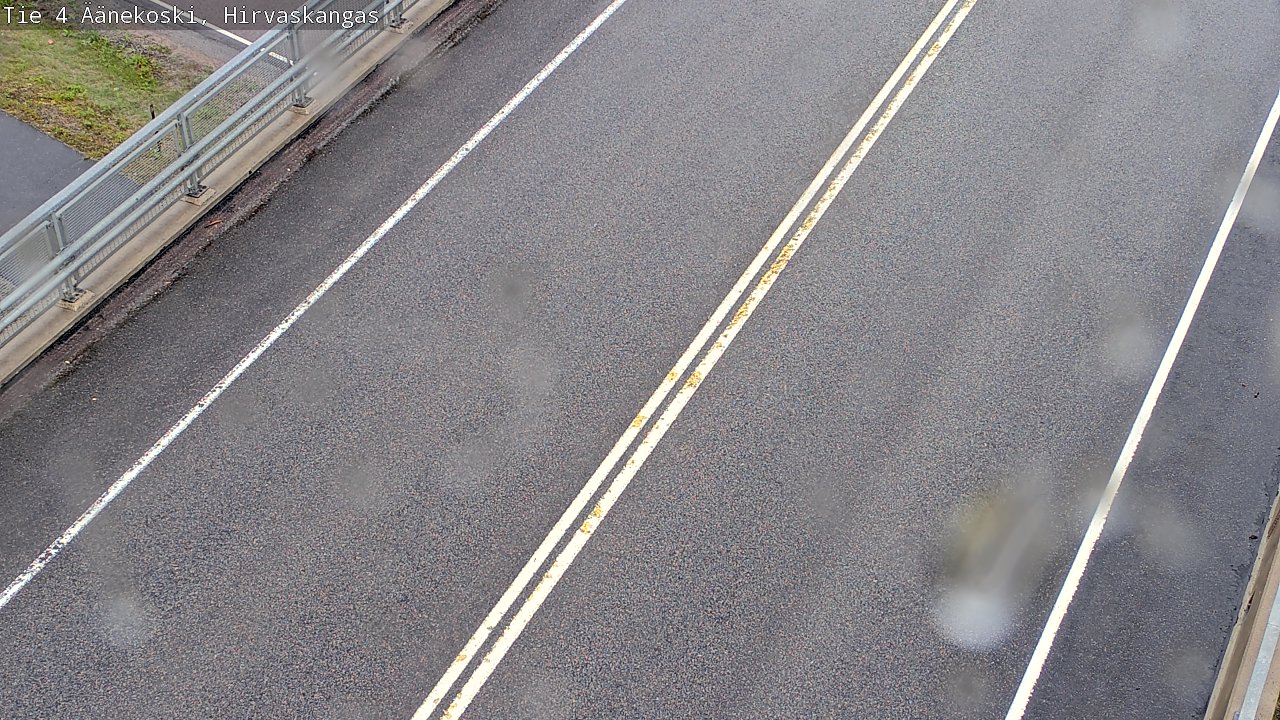 Weather Camera Image Väg 4 Äänekoski, Hirvaskangas, Äänekoski, Keski-Suomi
