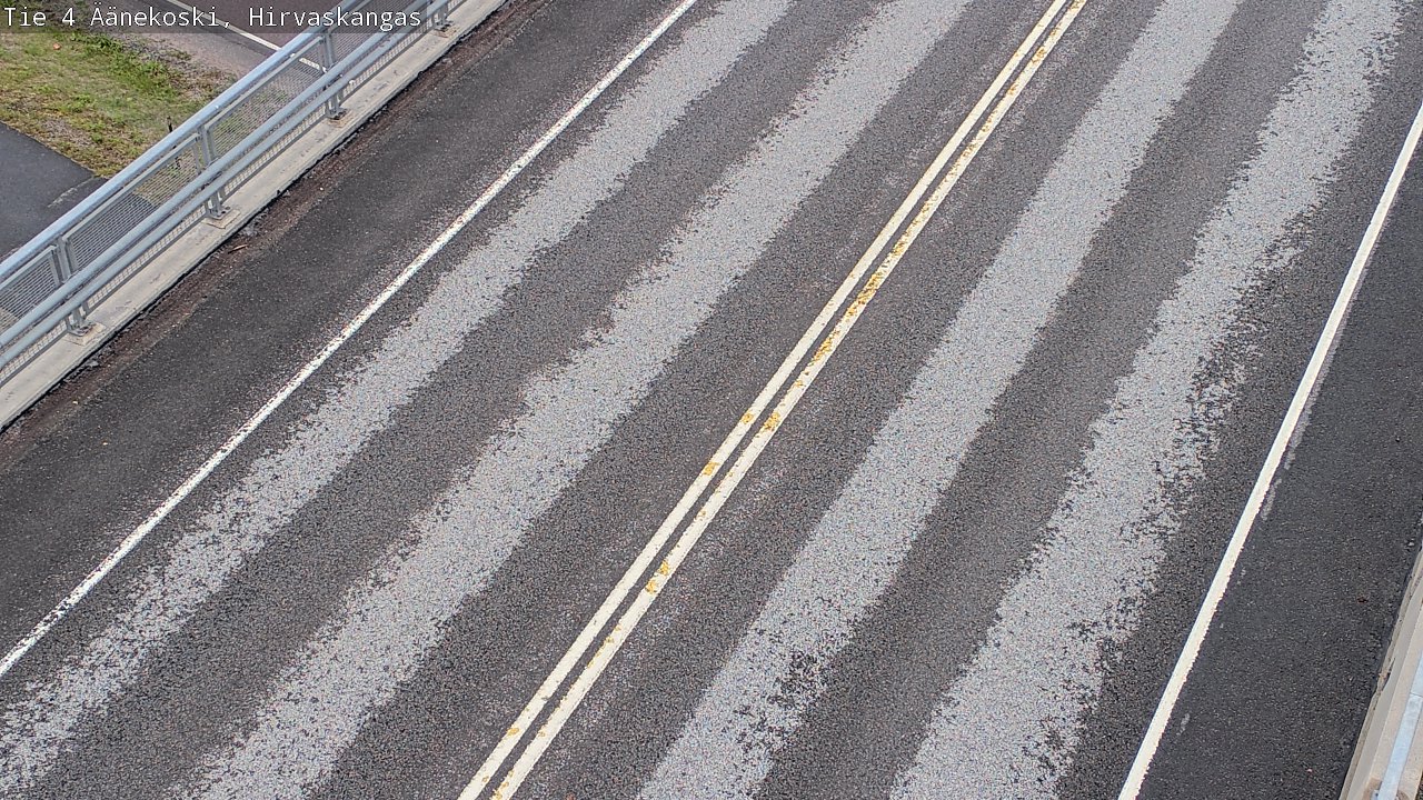 Weather Camera Image Road 4 Äänekoski, Hirvaskangas, Äänekoski, Keski-Suomi