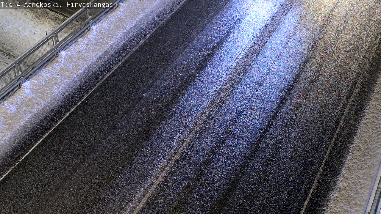 Weather Camera Image Väg 4 Äänekoski, Hirvaskangas, Äänekoski, Keski-Suomi