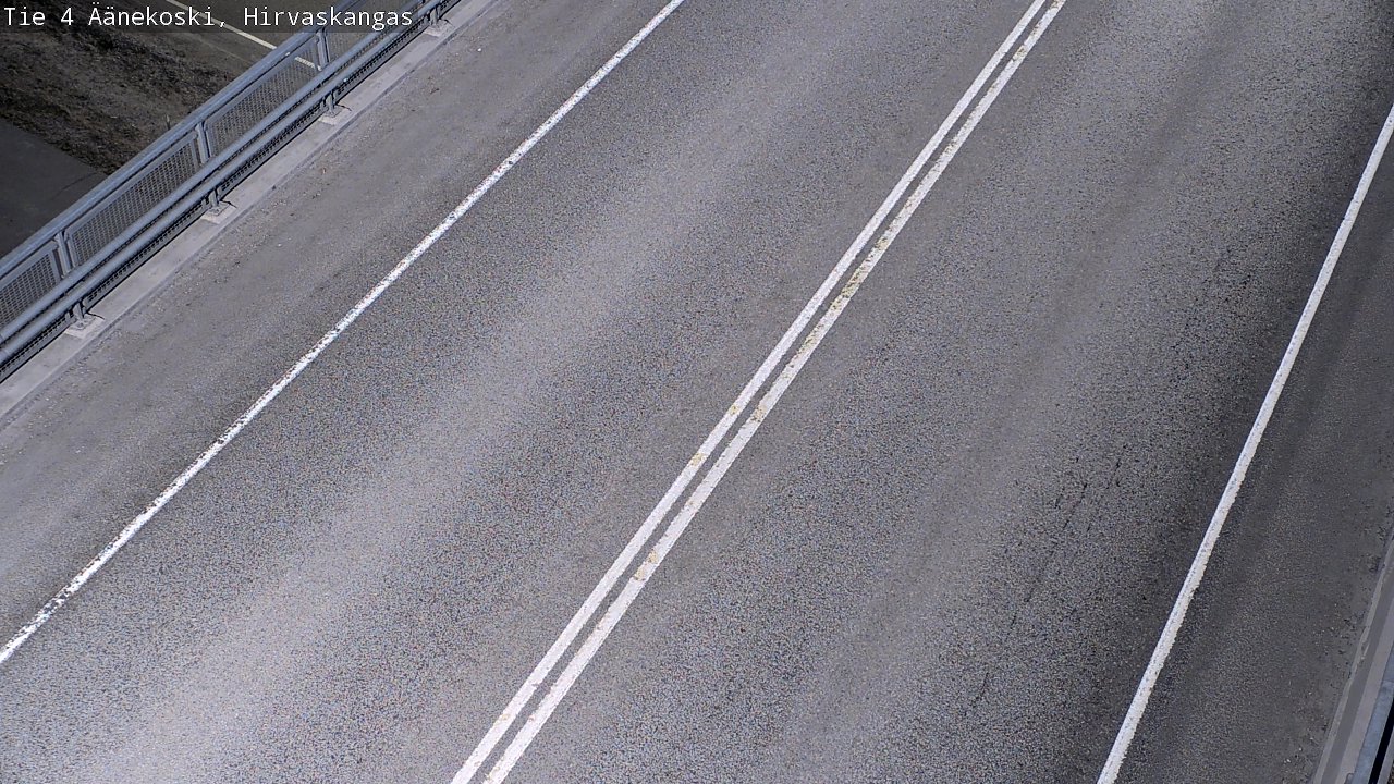 Weather Camera Image Road 4 Äänekoski, Hirvaskangas, Äänekoski, Keski-Suomi