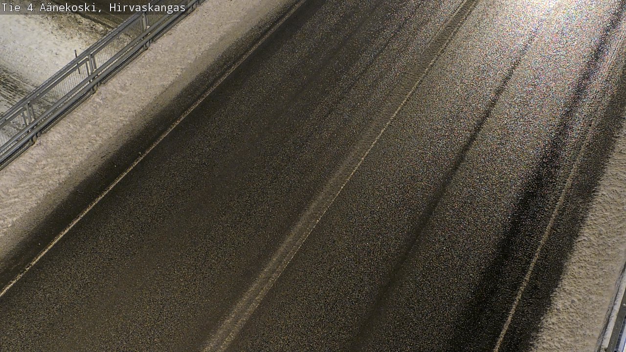 Weather Camera Image Väg 4 Äänekoski, Hirvaskangas, Äänekoski, Keski-Suomi