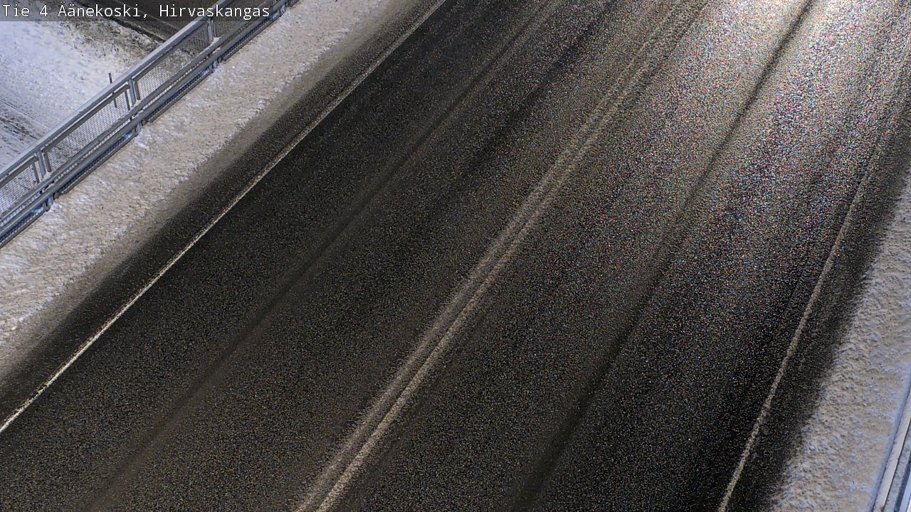 Weather Camera Image Väg 4 Äänekoski, Hirvaskangas, Äänekoski, Keski-Suomi
