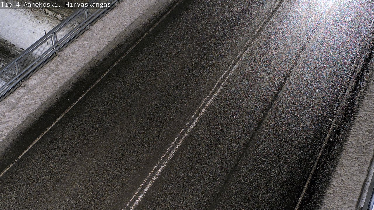 Weather Camera Image Väg 4 Äänekoski, Hirvaskangas, Äänekoski, Keski-Suomi