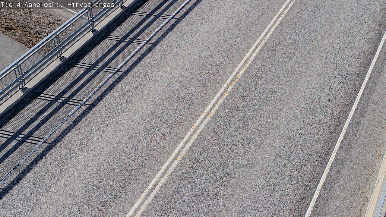 Weather Camera Image Road 4 Äänekoski, Hirvaskangas, Äänekoski, Keski-Suomi