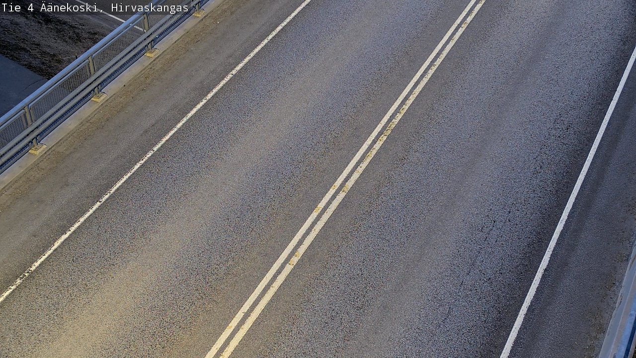 Weather Camera Image Road 4 Äänekoski, Hirvaskangas, Äänekoski, Keski-Suomi