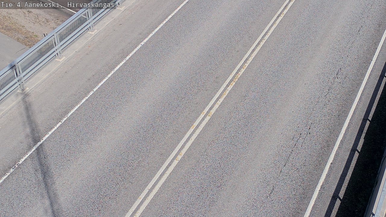 Weather Camera Image Road 4 Äänekoski, Hirvaskangas, Äänekoski, Keski-Suomi