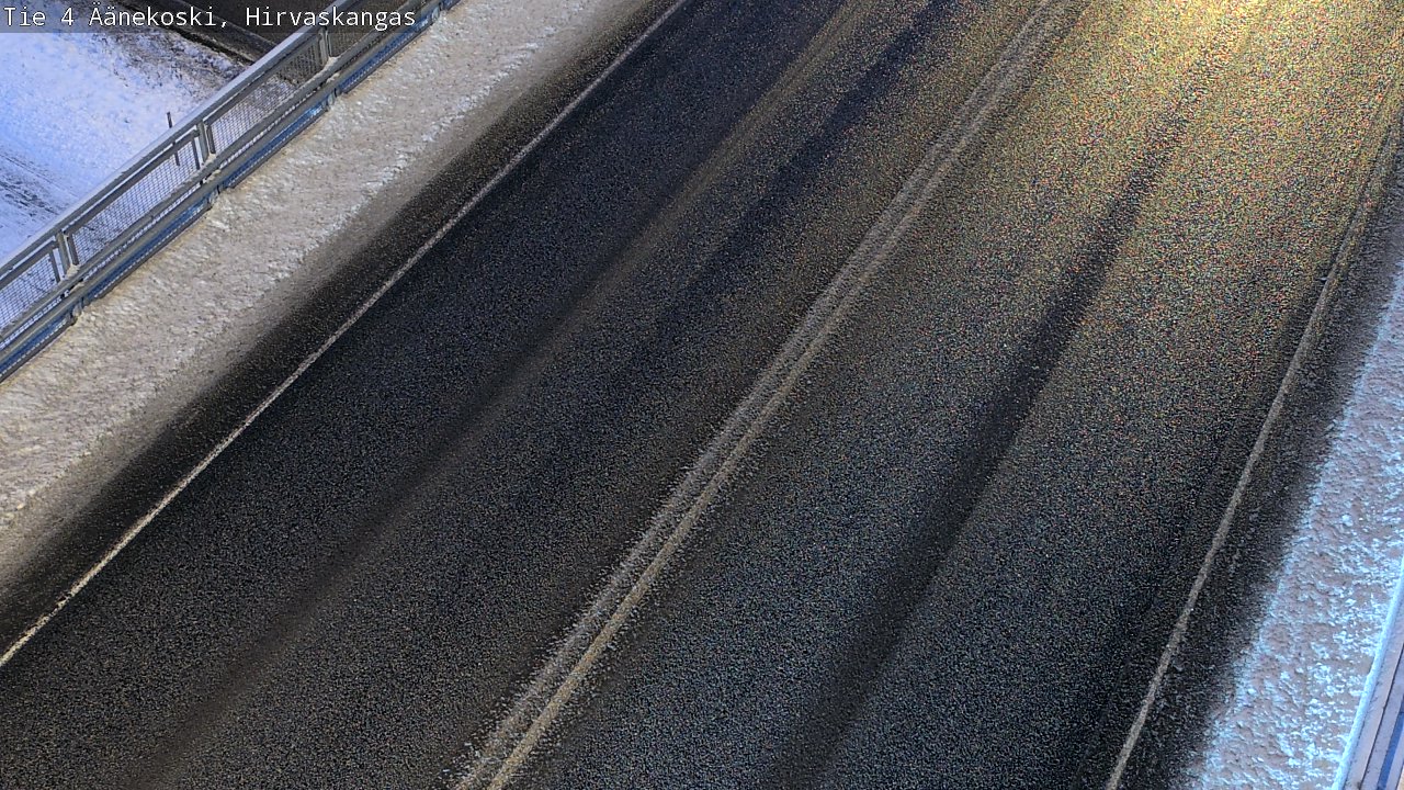 Weather Camera Image Väg 4 Äänekoski, Hirvaskangas, Äänekoski, Keski-Suomi